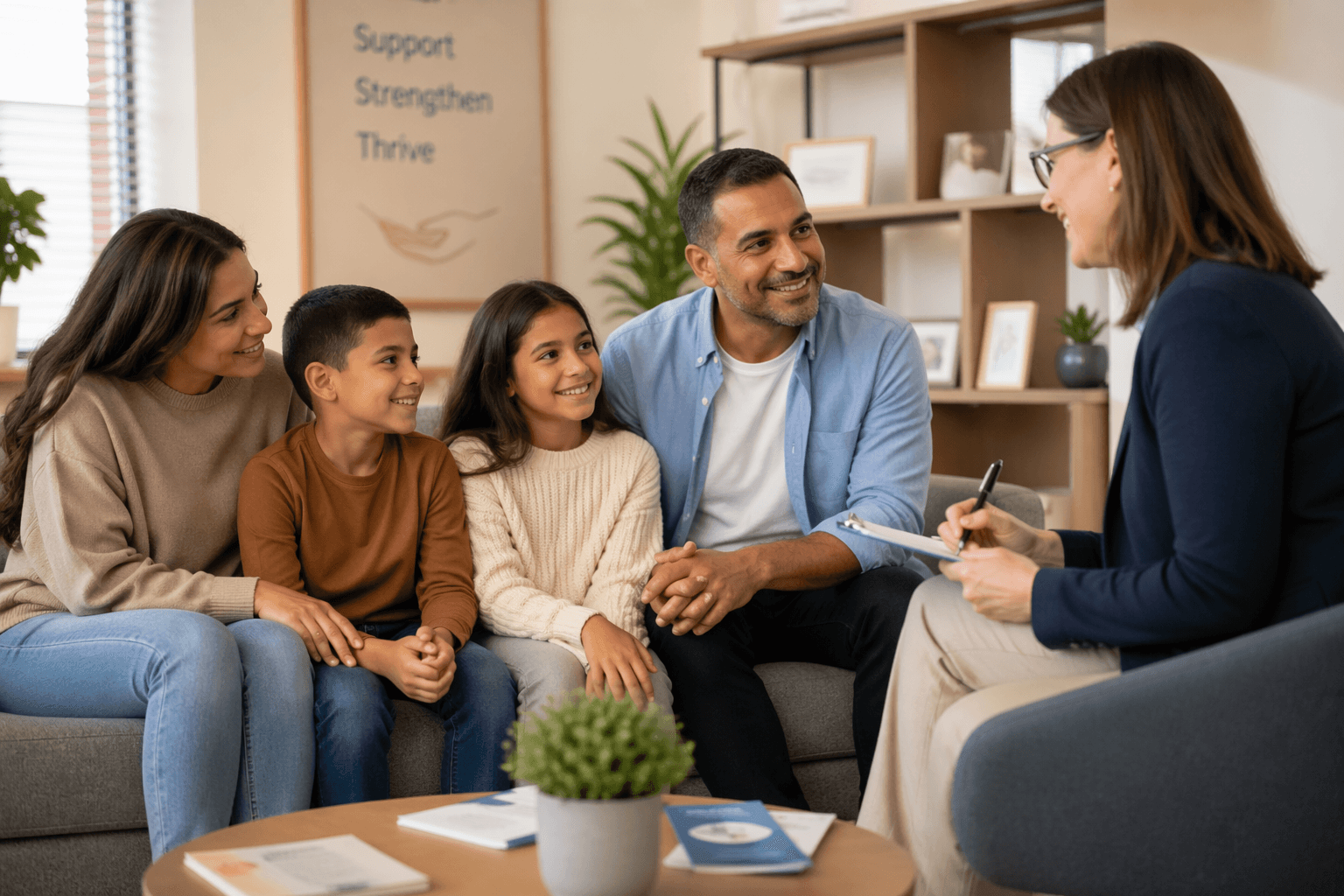 Maryland family support conversation with a compassionate care coordinator